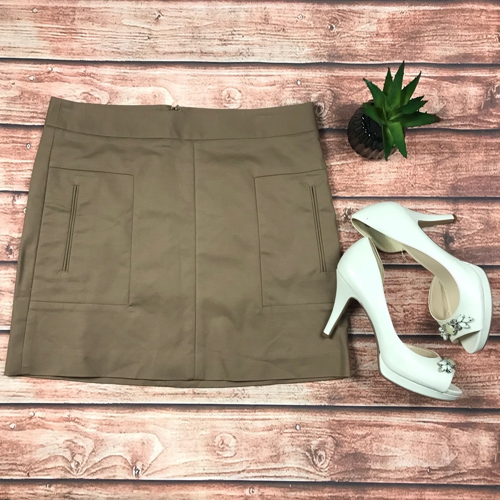 NWT Gap Stretch Cotton Square Pocket Skirt